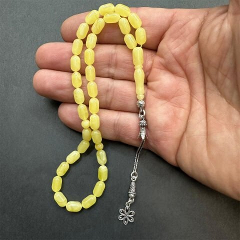 Kaliningrad Damla Kehribar Tespih 5,5*9 (mm)-2