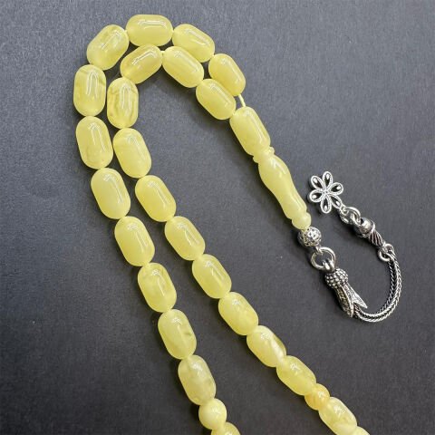 Kaliningrad Damla Kehribar Tespih 5,5*9 (mm)-2