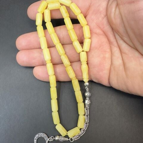 Kaliningrad Damla Kehribar Kaspül Tespih 6*11,5 (mm)