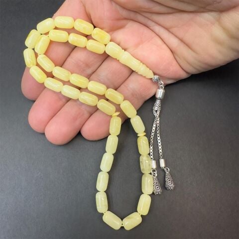 Kaliningrad Damla Kehribar Kaspül Tespih 6*10,5 (mm)