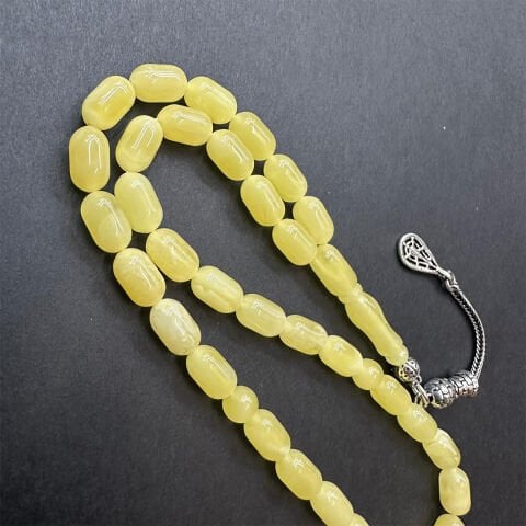 Kaliningrad Damla Kehribar Tespih 5,5*9 (mm)-5