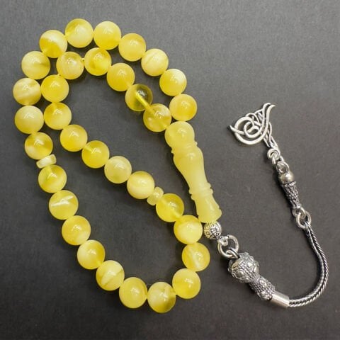 N.N Kaliningrad Damla Kehribar Küre Tespih 6,5 (mm)