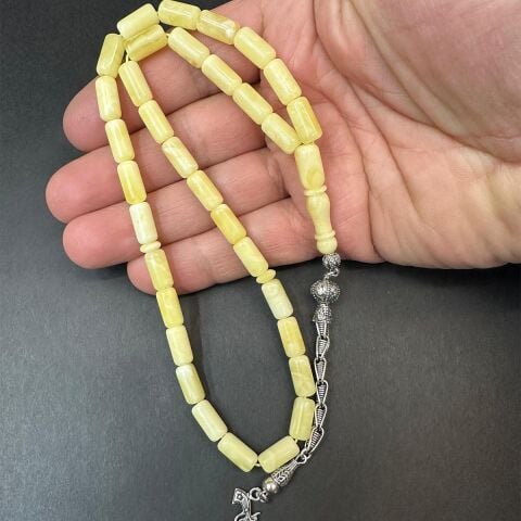 Akça Kaliningrad Damla Kehribar Tespih 6*11,5 (mm)