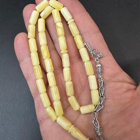 Akça Kaliningrad Damla Kehribar Tespih 6*11,5 (mm)