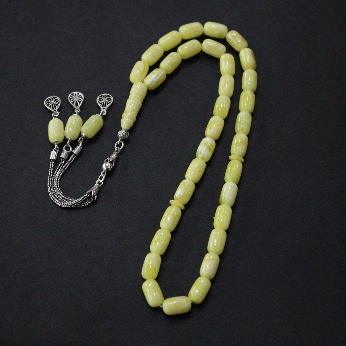 Akça Kaliningrad Damla Kehribar Tespih 7*11,5 (mm)