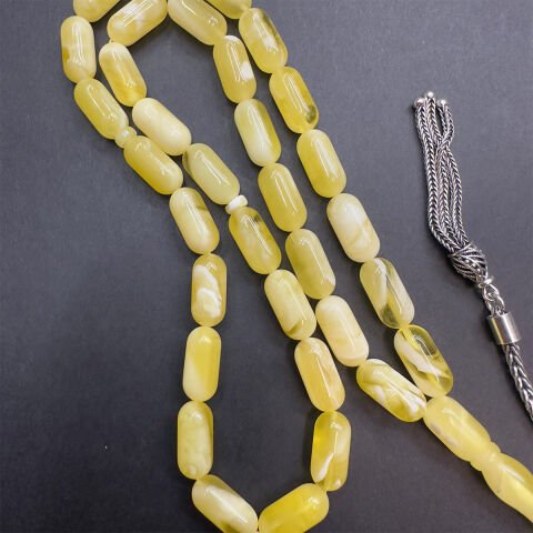 N.N Kaliningrad Damla Kehribar Kapsül Tespih 6,5*13,5 (mm)