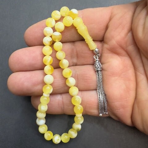 N.N Kaliningrad Damla Kehribar Küre Tespih 6,5 (mm)