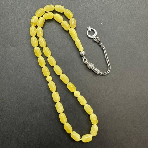 Kaliningrad Damla Kehribar Tespih 5,5*9 (mm)-8