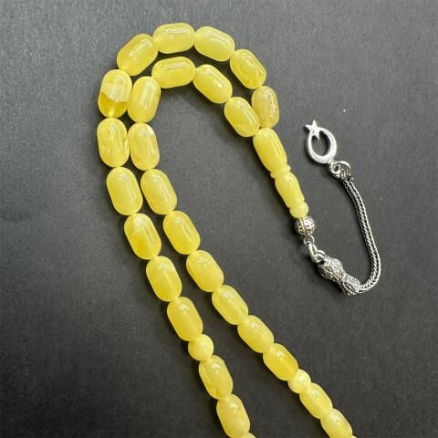 Kaliningrad Damla Kehribar Tespih 5,5*9 (mm)-8