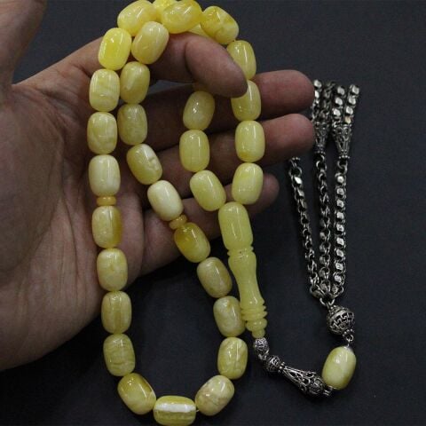 Akça Kaliningrad Damla Kehribar Tespih 10,5*15 (mm)