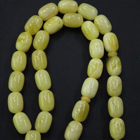 Akça Kaliningrad Damla Kehribar Tespih 10,5*15 (mm)