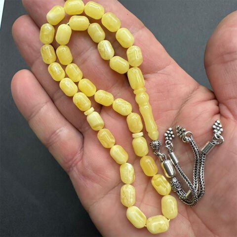 Kaliningrad Damla Kehribar Tespih 6.5*9.5 (mm)