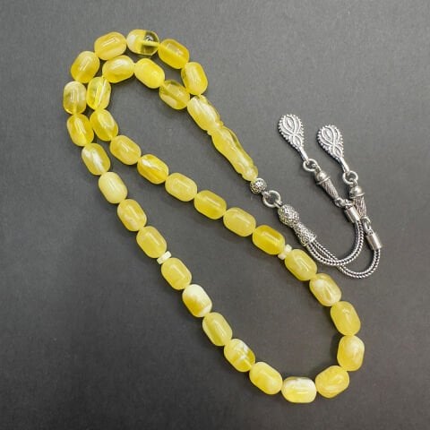 N.N Kaliningrad Damla Kehribar Kapsül Tespih 6,5*9,5 (mm)