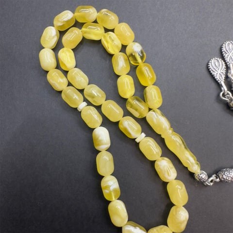 N.N Kaliningrad Damla Kehribar Kapsül Tespih 6,5*9,5 (mm)