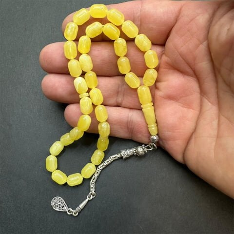 Kaliningrad Damla Kehribar Tespih 6.5*9.5 (mm)-1