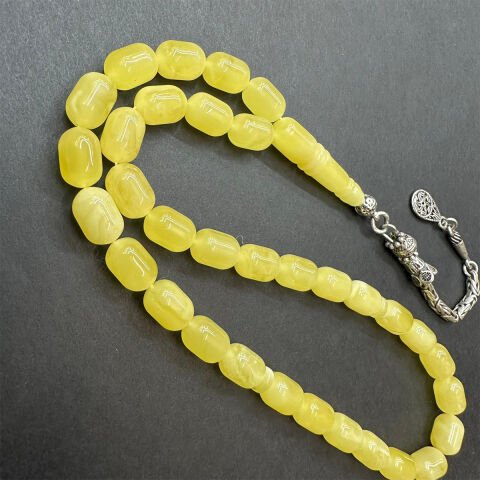 Kaliningrad Damla Kehribar Tespih 6.5*9.5 (mm)-1