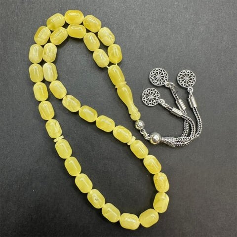 Kaliningrad Damla Kehribar Tespih 6.5*9.5 (mm)-2