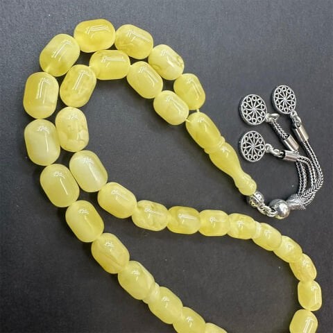 Kaliningrad Damla Kehribar Tespih 6.5*9.5 (mm)-2