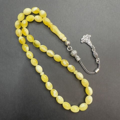 N.N Kaliningrad Damla Kehribar Beyzi Tespih 6,5*8,5 (mm)