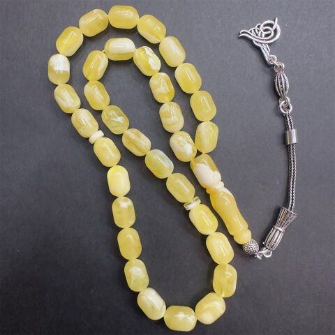 N.N Kaliningrad Damla Kehribar Kapsül Tespih 6,5*9,5 (mm)