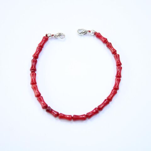 Kırmızı Mercan Bileklik Model-2
