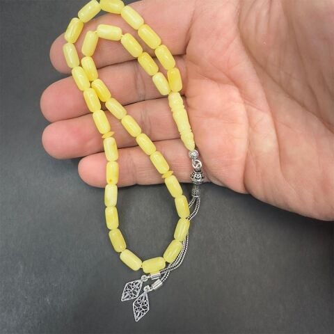 Kaliningrad Damla Kehribar Kapsül Tespih 5*9,5 (mm)