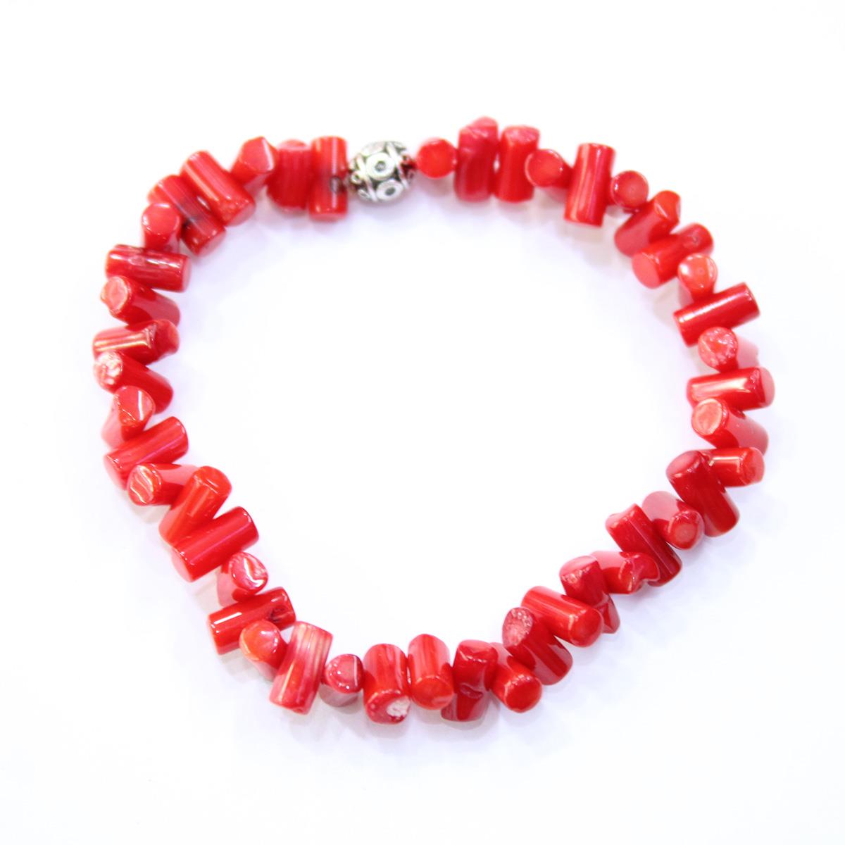 Kırmızı Mercan Bileklik Model-3
