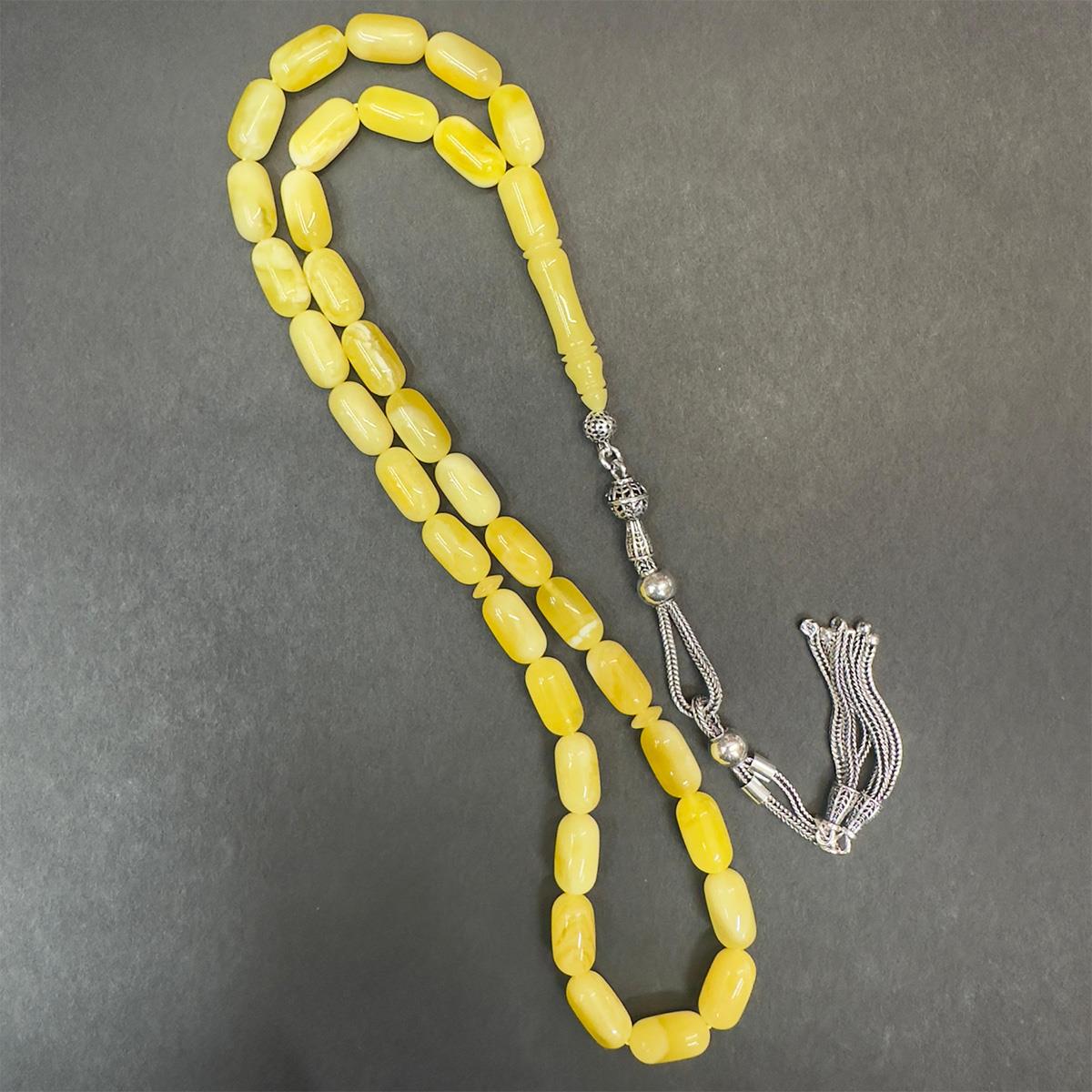 Kaliningrad Damla Kehribar Kapsül Tespih 6,5*12,5 (mm)