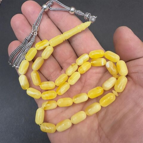 Kaliningrad Damla Kehribar Kapsül Tespih 6,5*12,5 (mm)