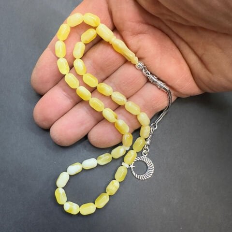 N.N Kaliningrad Damla Kehribar Kapsül Tespih 5,5*9 (mm)