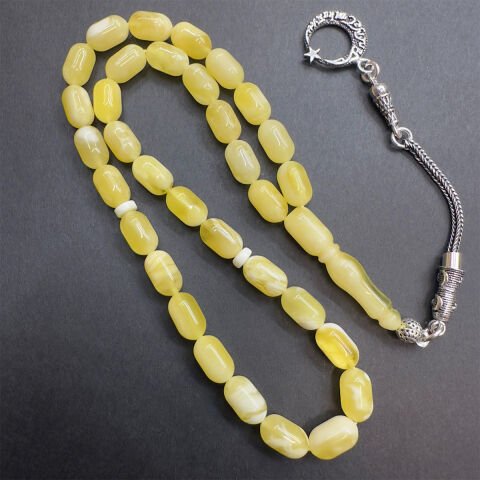 N.N Kaliningrad Damla Kehribar Kapsül Tespih 5,5*9 (mm)