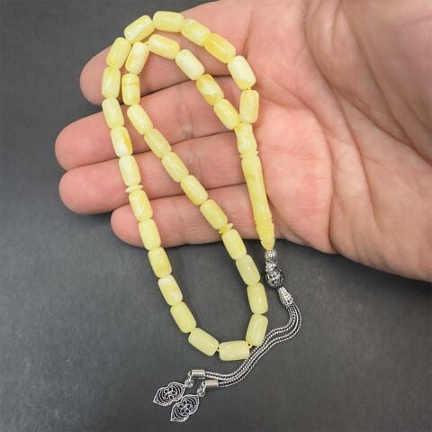 Akça Kaliningrad Damla Kehribar Kapsül Tespih 6*9,5 (mm)