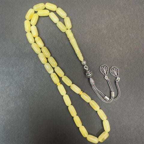 Kaliningrad Damla Kehribar Kapsül Tespih 5*10,5 (mm)