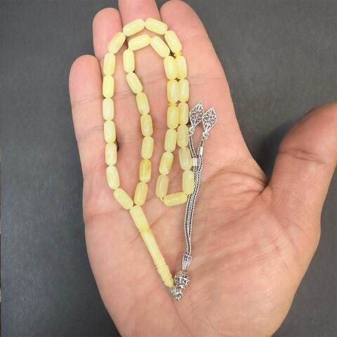 Kaliningrad Damla Kehribar Kapsül Tespih 5*10.5 (mm)