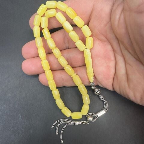 Kaliningrad Damla Kehribar Kapsül Tespih 6*9.5 (mm)