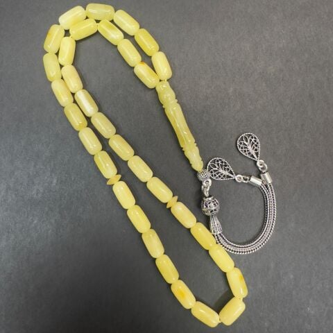 Kaliningrad Damla Kehribar Kapsül Tespih 5*9,5 (mm)