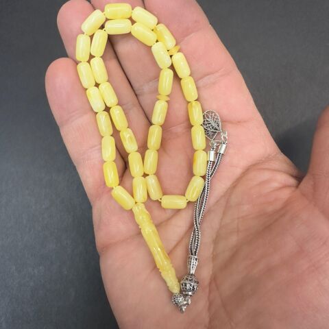 Kaliningrad Damla Kehribar Kapsül Tespih 5*9,5 (mm)