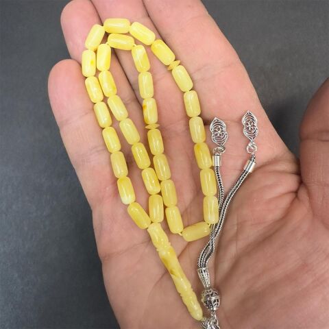 Kaliningrad Damla Kehribar Kapsül Tespih 5*9,5 (mm)