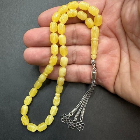 Kaliningrad Damla Kehribar Tespih 6.5*9.5 (mm)-10