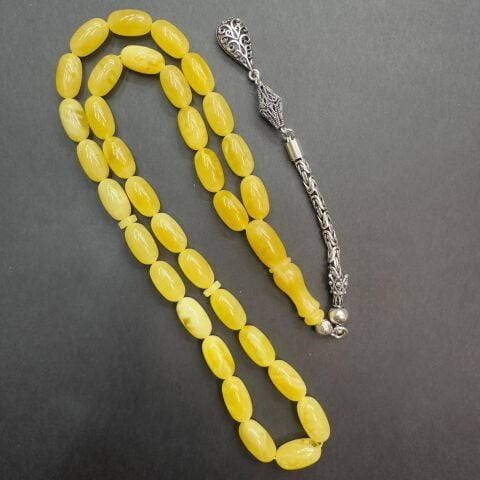 Kaliningrad Damla Kehribar Kapsül Tespih 8*14,5 (mm)