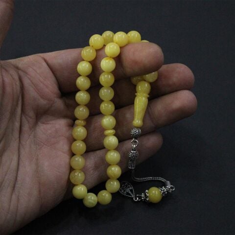 Ukrayna Damla Kehribar Küre Tespih 8 (mm)