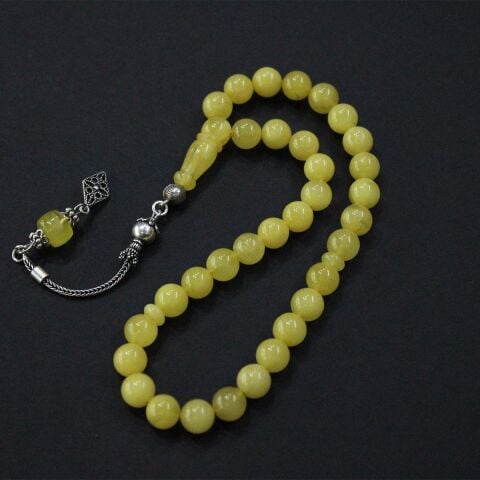 Ukrayna Damla Kehribar Küre Tespih 8 (mm)-1