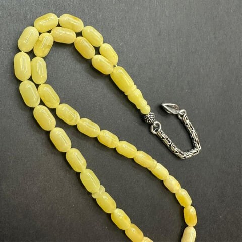 Kaliningrad Damla Kehribar Tespih 5*9 (mm) -1