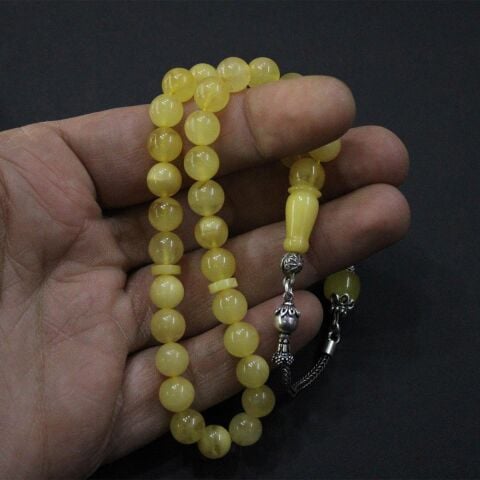 Ukrayna Damla Kehribar Küre Tespih 8 (mm)-2