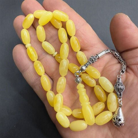 Kaliningrad Damla Kehribar Kapsül Tespih 7,5*14,3 (mm)