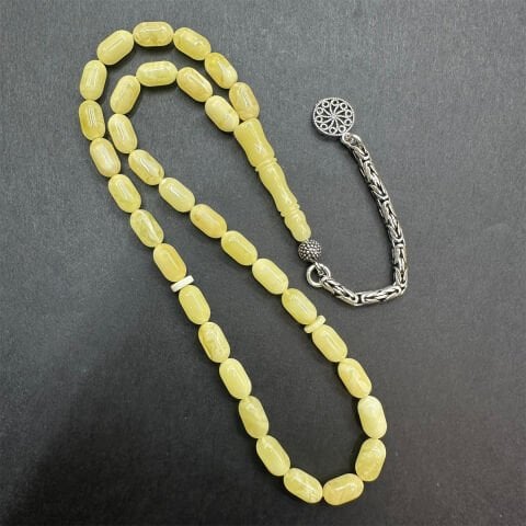 Kaliningrad Damla Kehribar Tespih 5*9 (mm) -2