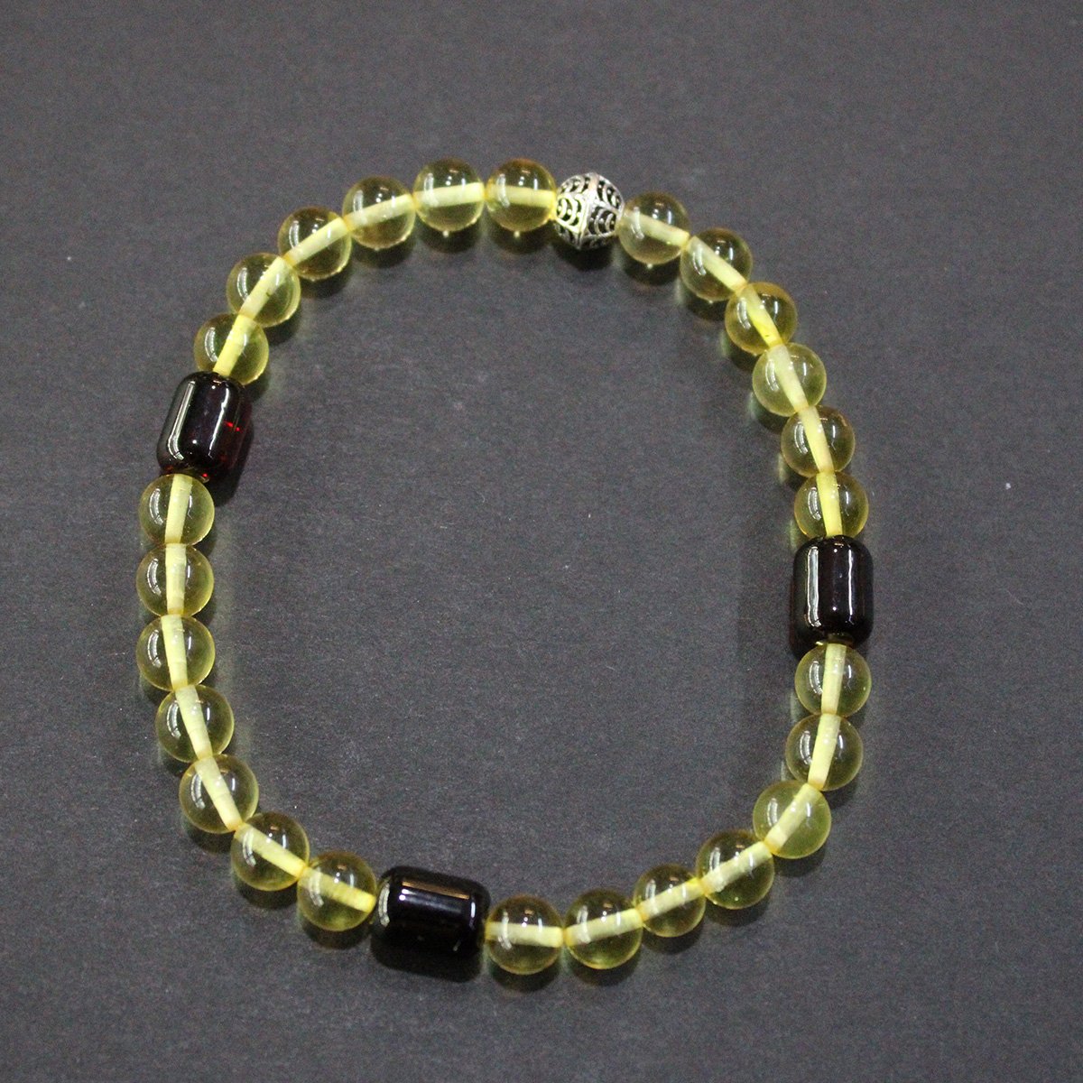 Şeffaf Kaliningrad Damla Kehribar Bileklik 5.5 (gr)