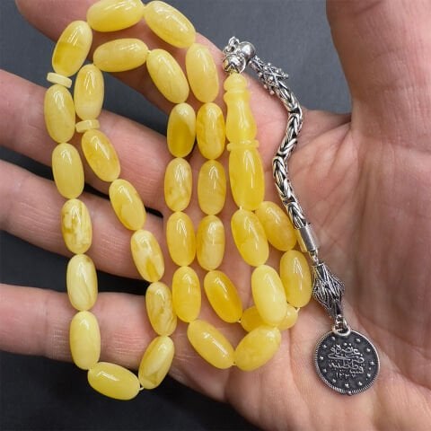 Kaliningrad Damla Kehribar Kapsül Tespih 7,5*14,3 (mm)-1