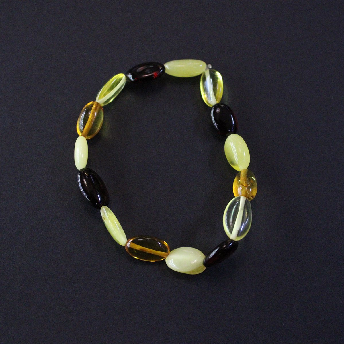 Karışık Kaliningrad Damla Kehribar Bileklik 6 (gr)