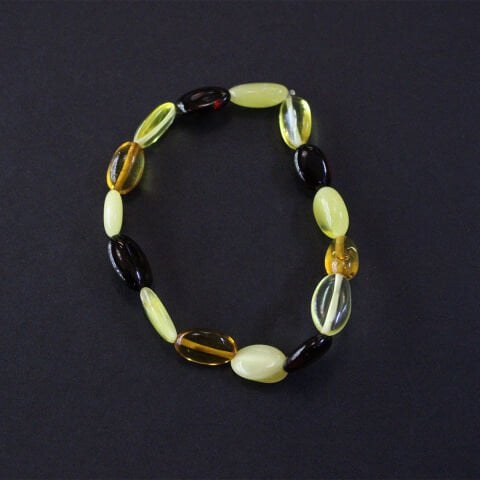 Karışık Kaliningrad Damla Kehribar Bileklik 6 (gr)